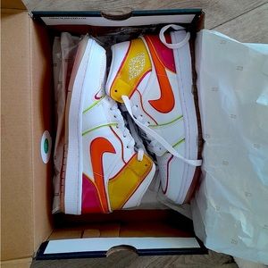 Brightly colored Air Jordan 1s size 8 1/2
